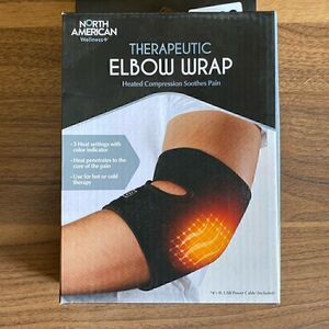 Therapeutic elbow wrap 